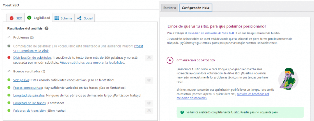 Instalación y configuración del Yoast SEO en WordPress