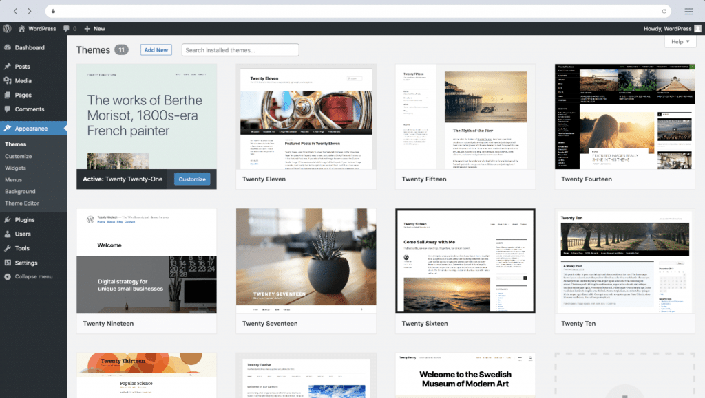 Utilizar un tema responsivo de WordPress ayudará los tiempos de carga de tu web